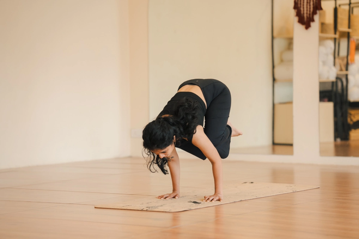 Yoga class at Samsara Yoga Studio Ahmedabad